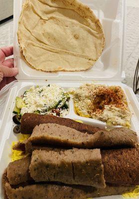 Gyros  plate! Enough for 2