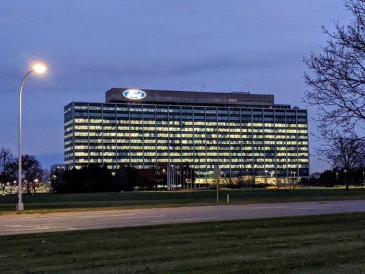 Ford Headquarters from Michigan Avenue