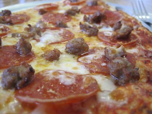 Pepperoni & Sausage 2 Slice Special w/Soda $6.95