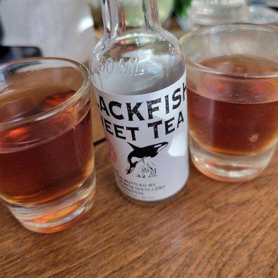 A favorite,  the Blackfish Sweet Tea spirit!