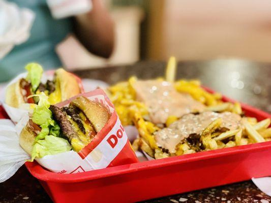 Double Double and Animal Style Fries