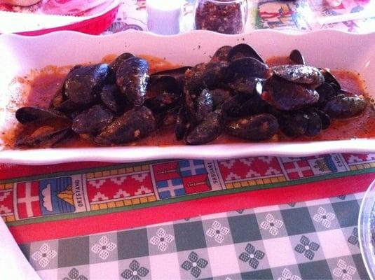 Mussels!!! The Best I have ever eaten!!!