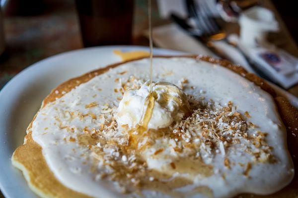 Coconut pancakes