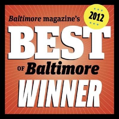 Baltimore's Best Winner 2012