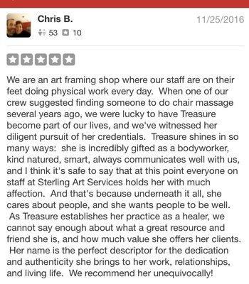 Hidden review from Yelp.