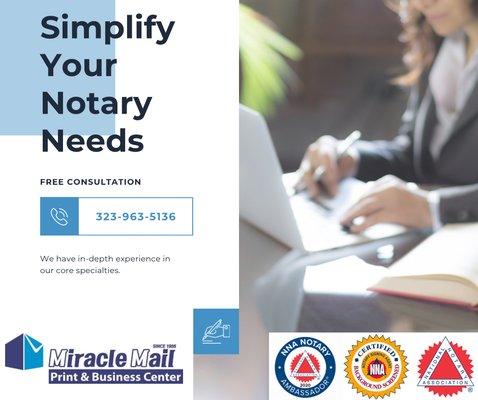 Simplify all your Notary Needs.