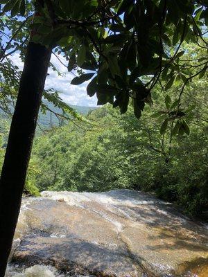 Top of the falls