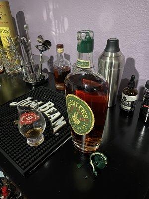 Michter's 10yr straight rye.