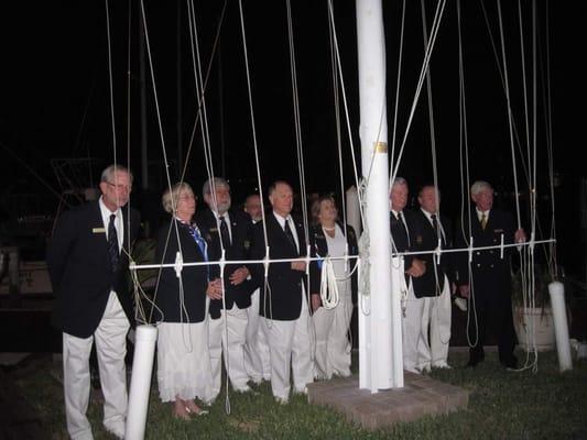 Change of Watch Flag Ceremony