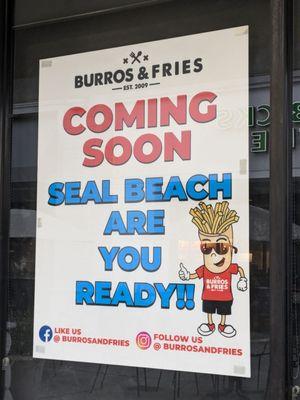 Coming soon to Seal Beach!