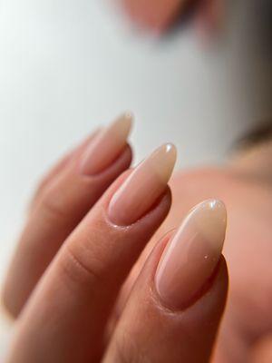 Natural nails, single color