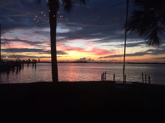 View during wedding