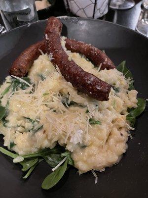 Tallegio Risotto w/sausage $21