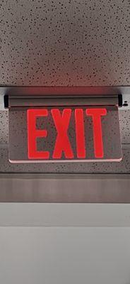 Kohl's exit red and white lantern orange city fl