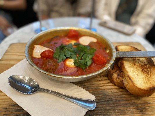 Lamb meatball shakshuka