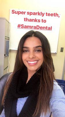 Dr. Samra and the staff carefully and considerably helped me achieve the perfect smile I always hoped for!