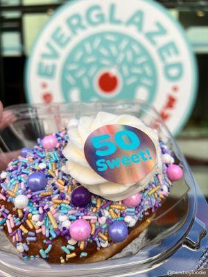 50th Anniversary Donut