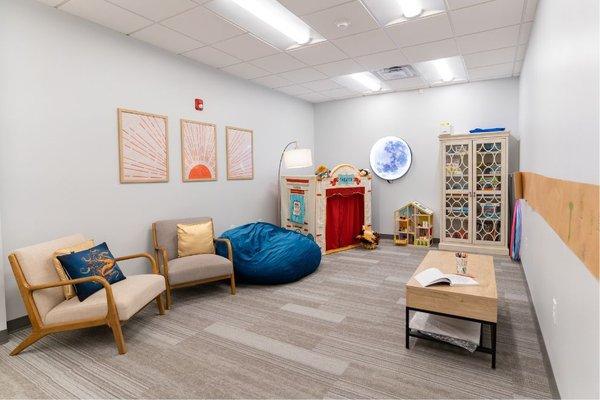 Our playroom in suite 101!