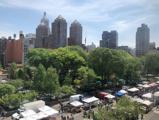 The view from our Patient Lounge.