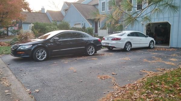 Had both whips tinted. Great job. And they look low n slow.