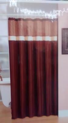 Fabric curtains