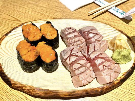 Uni & Tataki Ahi niigiri