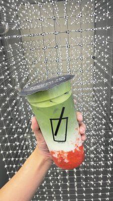 Strawberry Matcha Latte