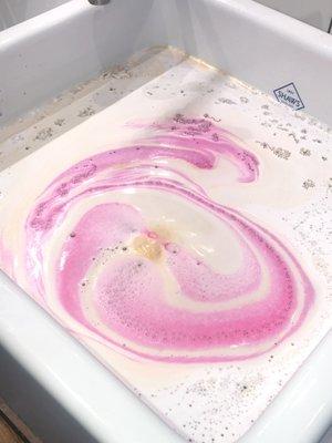 Geode Bath Bomb demo