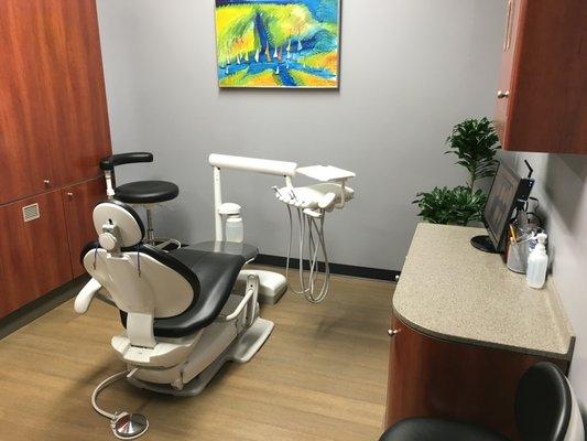 Dental examination room