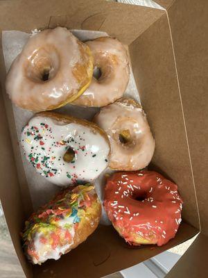 Assorted donuts