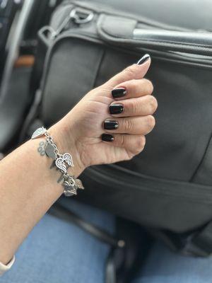 Black Gel polish