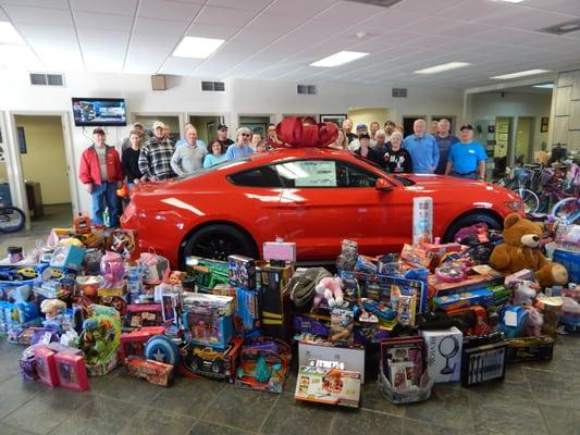 Jacky Jones Toys for Tots!