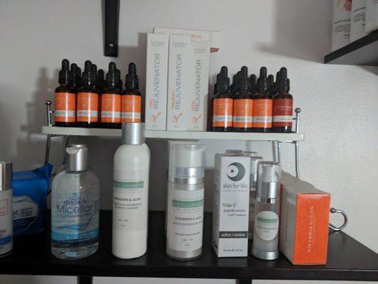 Products - including peptide serums