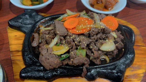 Bulgogi and side dishes