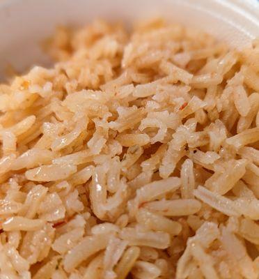 Simple Mexican style rice that pairs nicely with the chicken