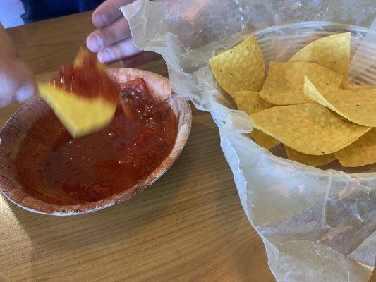 Chips & salsa (complimentary)