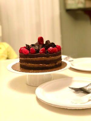 Chocolate Raspberry cake