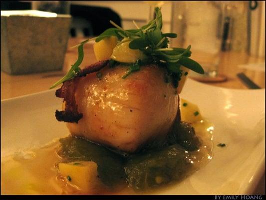 Pancetta Wrapped Diver Scallop