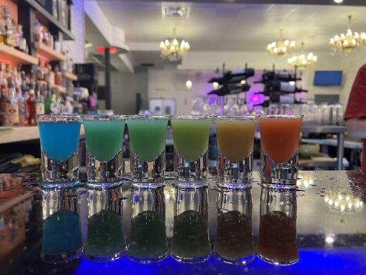 rainbow shots