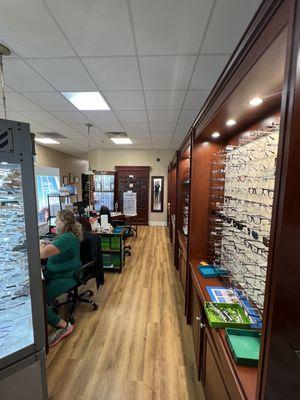 Eye glass selection