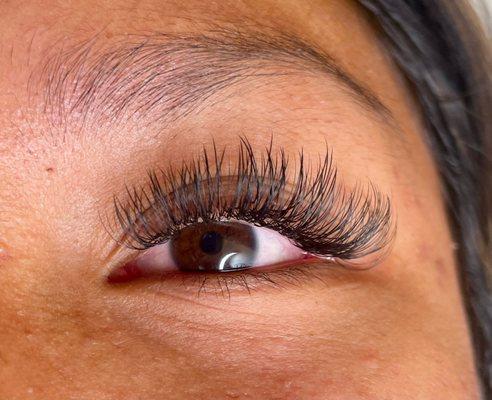 hybrid eyelash extension