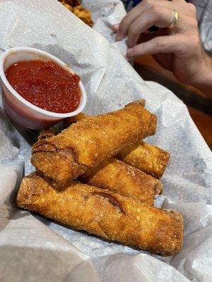 Pizza logs