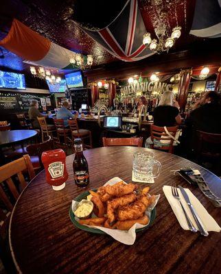 Beer battered Fish and Chips