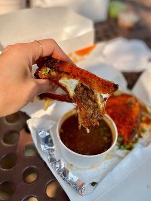 Birria Grilled Cheese