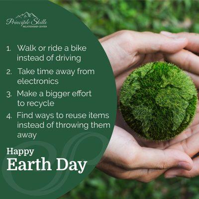 There are ways to celebrate Earth Day that don't involve a lot of time, money, or big gestures.