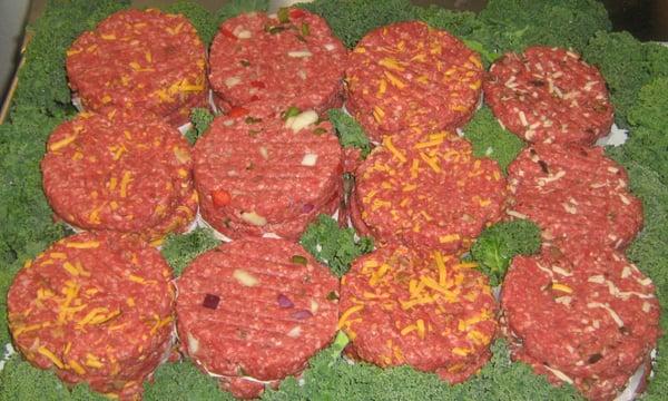 Our gourmet burgers are a customer favorite.  We make several types (Bacon & Cheddar, Patriot, Mushroom & Swiss, etc)