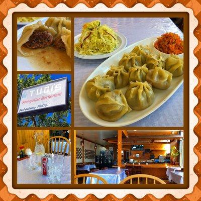 Montage of images from Togi's Mongolian Cuisine