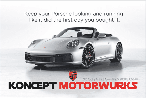 Keep you Porsche Running as good as it looks!