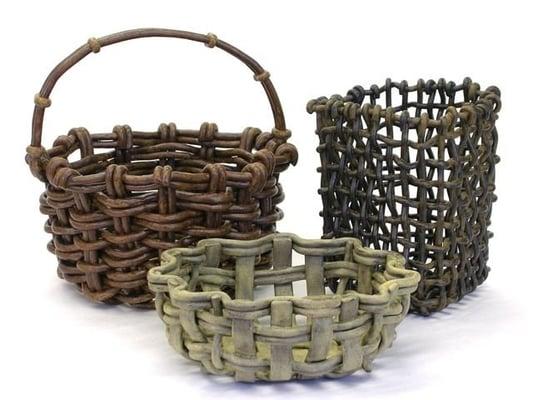 Stoneware Woven Clay Basket Workshops with Jane McGinnis-Glynn