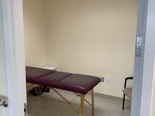 Private exam room